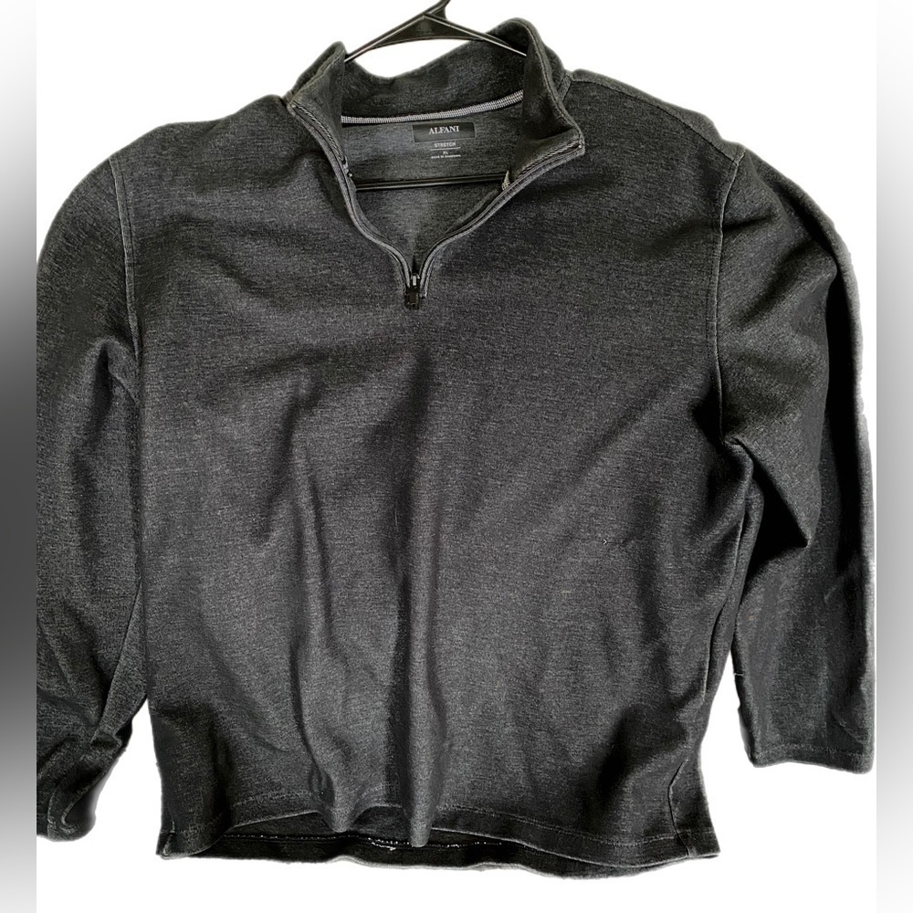Alfani Quarter Zip Pullover​​​​​​​​​​​​​​​​​​​​​​​​​​